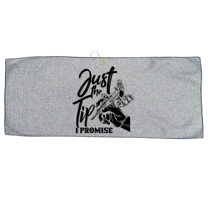 Just The Tip I Promise Large Microfiber Waffle Golf Towel