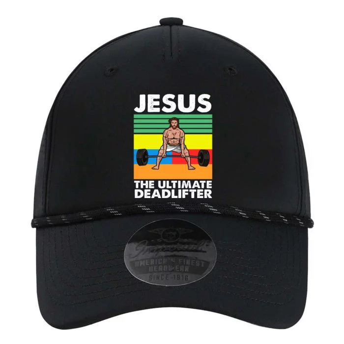 Jesus The Ultimate Deadlifter Fitness Humor Performance The Dyno Cap