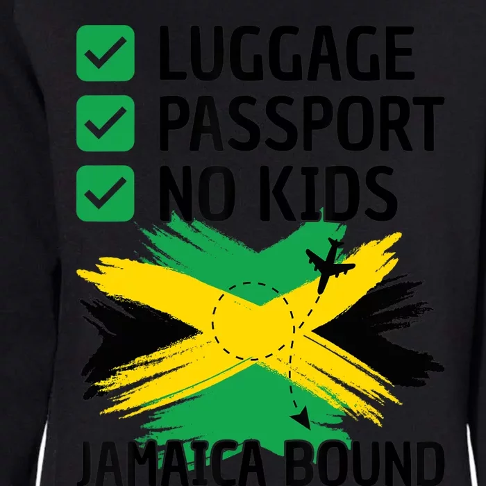 Jamaican Travel Vacation Outfit To Jamaica Wo Jamaica Womens California Wash Sweatshirt