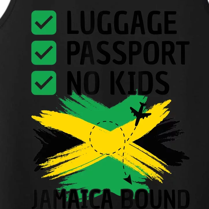 Jamaican Travel Vacation Outfit To Jamaica Wo Jamaica Performance Tank