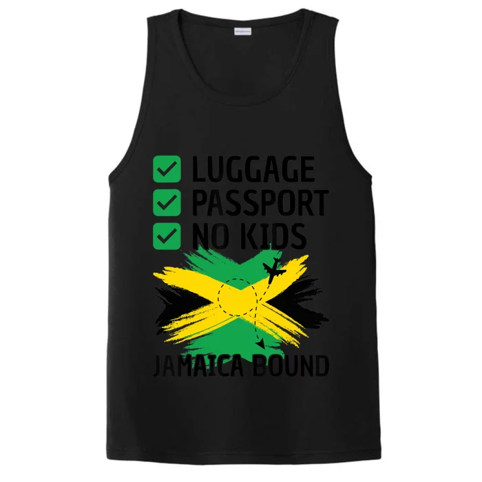 Jamaican Travel Vacation Outfit To Jamaica Wo Jamaica Performance Tank