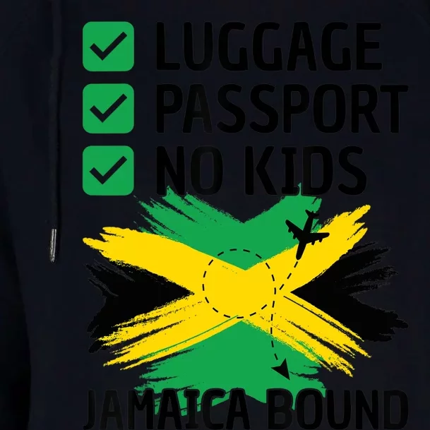 Jamaican Travel Vacation Outfit To Jamaica Wo Jamaica Womens Funnel Neck Pullover Hood