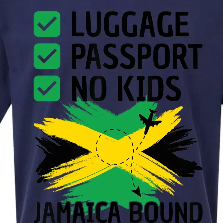 Jamaican Travel Vacation Outfit To Jamaica Wo Jamaica Sueded Cloud Jersey T-Shirt