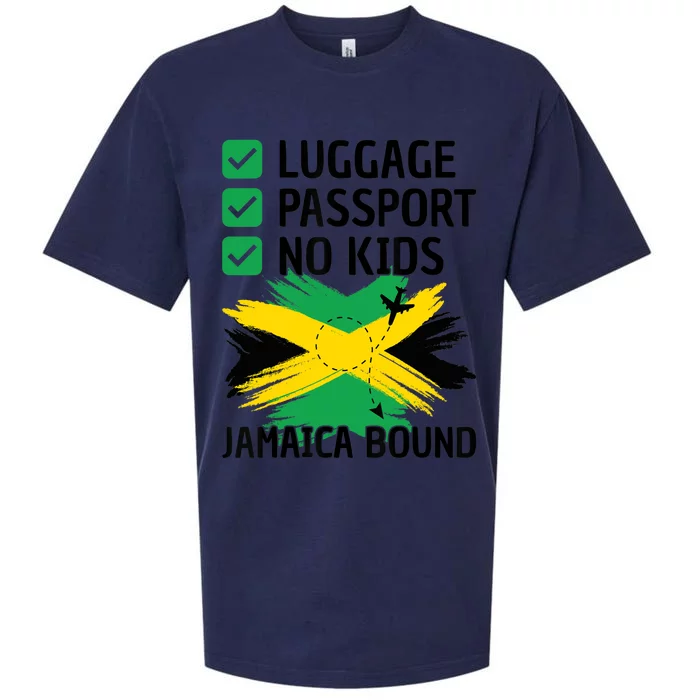 Jamaican Travel Vacation Outfit To Jamaica Wo Jamaica Sueded Cloud Jersey T-Shirt