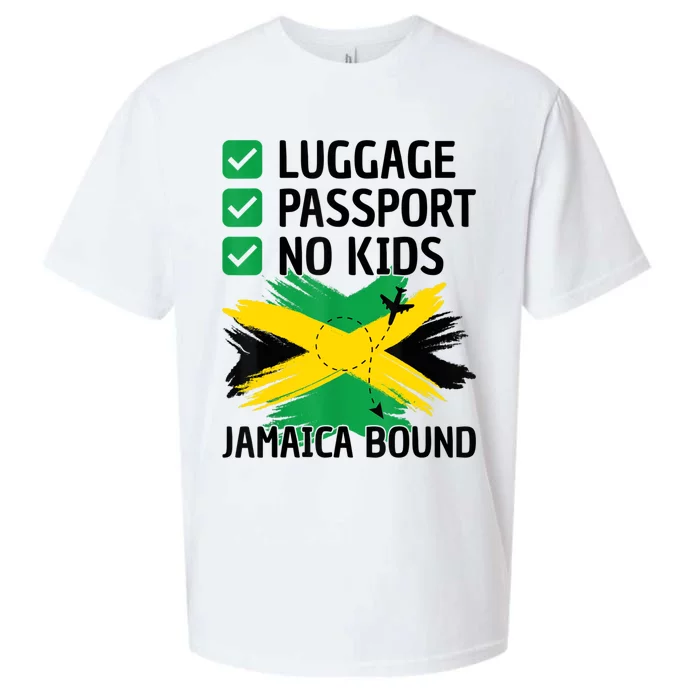 Jamaican Travel Vacation Outfit To Jamaica Men Women Jamaica Sueded Cloud Jersey T-Shirt