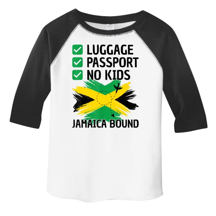 Jamaican Travel Vacation Outfit To Jamaica Men Women Jamaica Toddler Fine Jersey T-Shirt