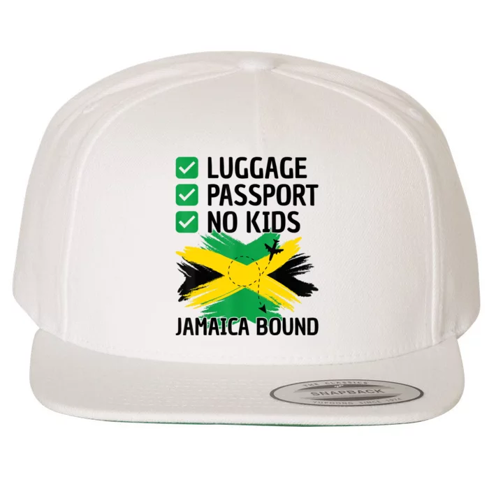 Jamaican Travel Vacation Outfit To Jamaica Men Women Jamaica Wool Snapback Cap