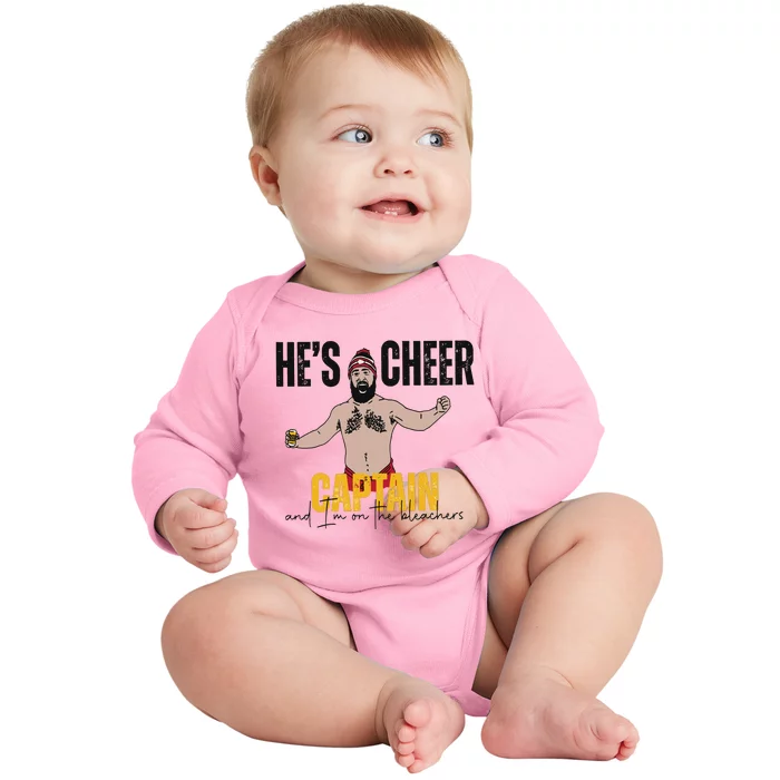 Jason Touchdown Vintage Sport Baby Long Sleeve Bodysuit