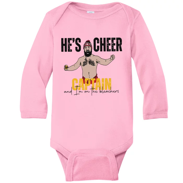 Jason Touchdown Vintage Sport Baby Long Sleeve Bodysuit