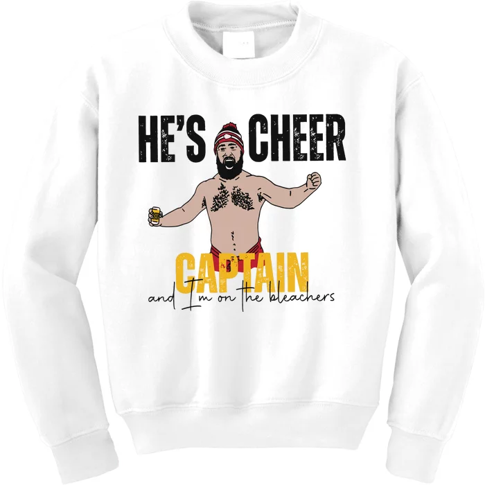 Jason Touchdown Vintage Sport Kids Sweatshirt