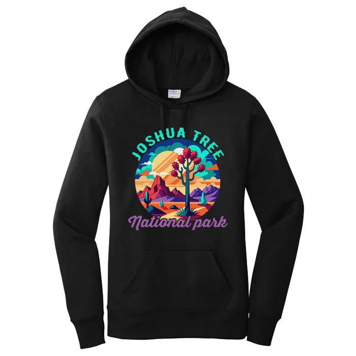 Joshua Tree Vintage National Park Us For Women Women's Pullover Hoodie