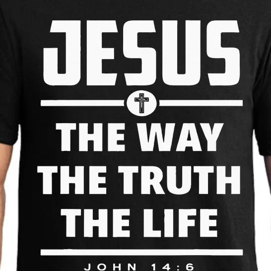 Jesus The Way The Truth The Life Bible Verse Jesus Pajama Set