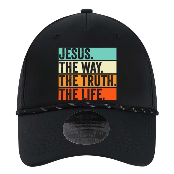 Jesus The Way Truth Life Bible Verse Christian Worship Performance The Dyno Cap