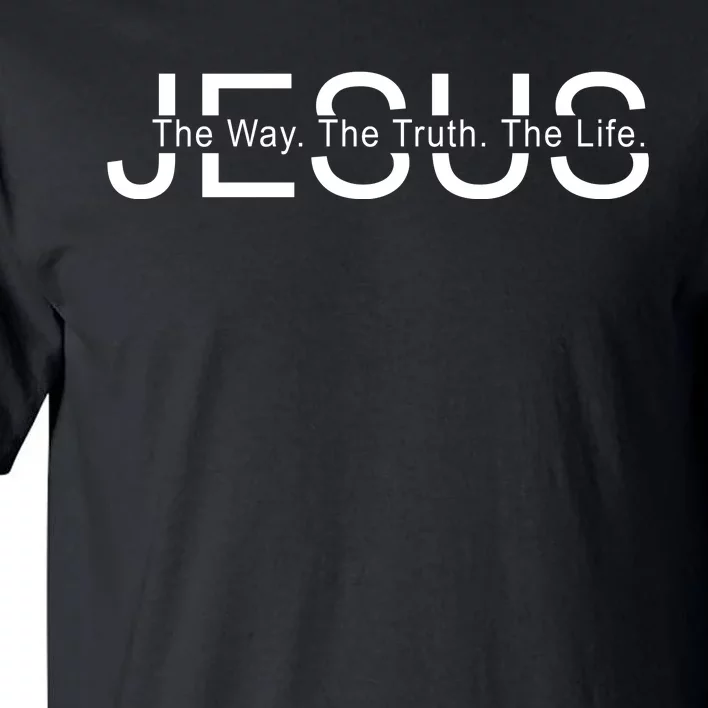 Jesus The Way The Truth The Life Tall T-Shirt