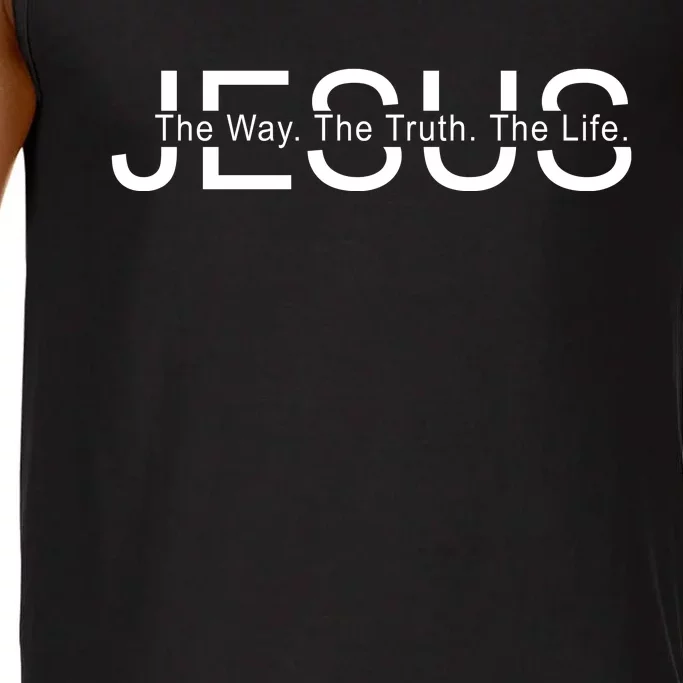 Jesus The Way The Truth The Life Comfort Colors® Tank Top