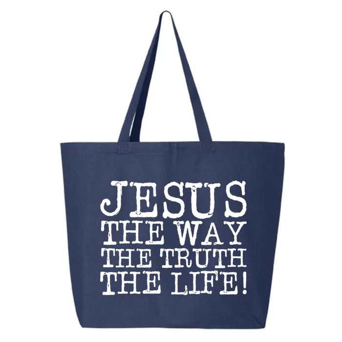 Jesus The Way The Truth The Life 25L Jumbo Tote