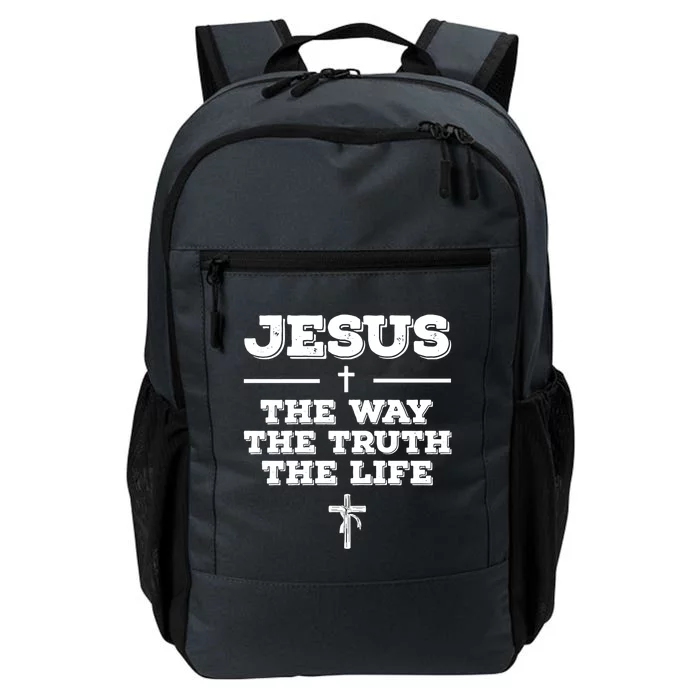 Jesus The Way The Truth The Life Christian Bible Verse Gift Daily Commute Backpack