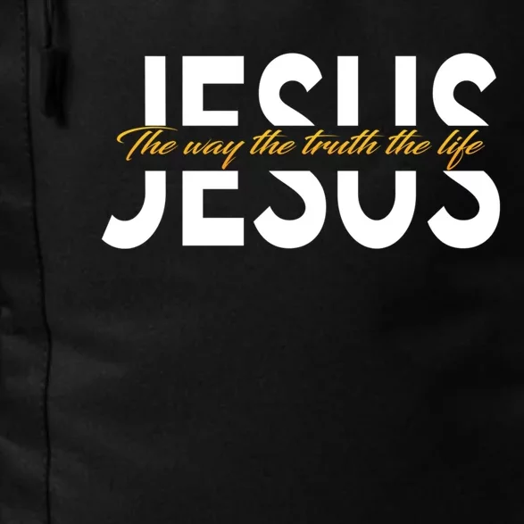 Jesus The Way And The Truth And The Life Daily Commute Backpack