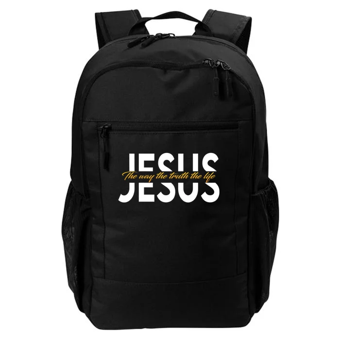 Jesus The Way And The Truth And The Life Daily Commute Backpack