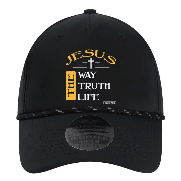 Jesus The Way Truth Life Christian Performance The Dyno Cap