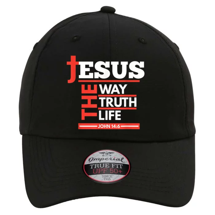 Jesus The Way Truth Life John 14:6 Christian Spiritual The Original Performance Cap