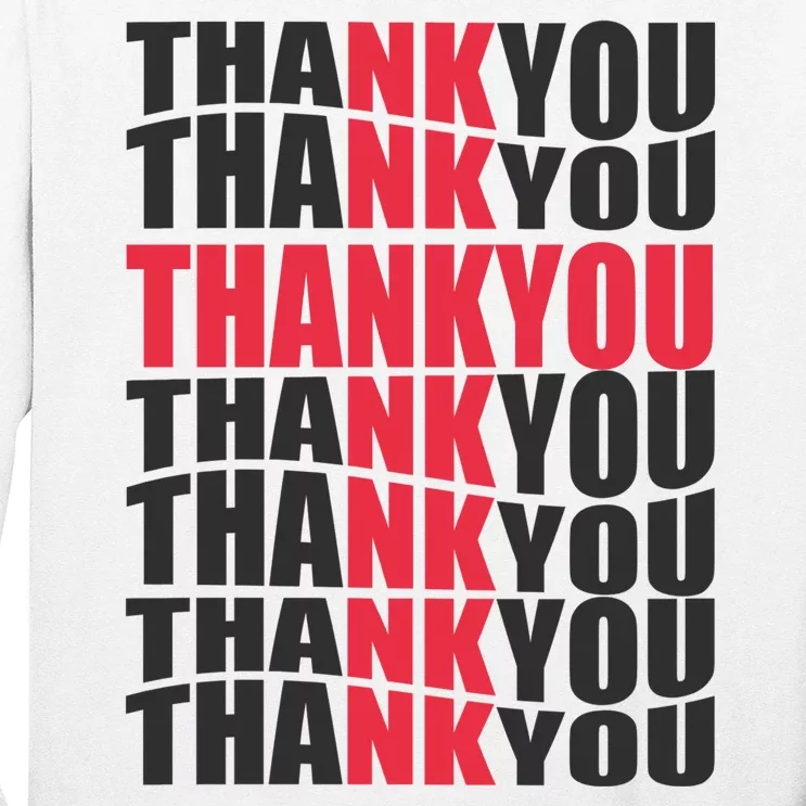 Jesus Thank You Cross Lord Savior Christian Love Religious Long Sleeve Shirt