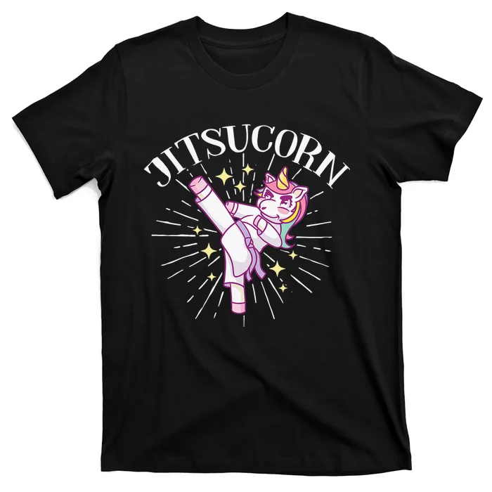 Jitsucorn Unicorn Brazilian Jiu Jitsu BJJ T-Shirt