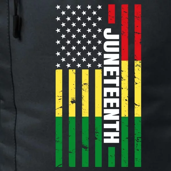 Juneteenth USA Black History Month Flag Daily Commute Backpack