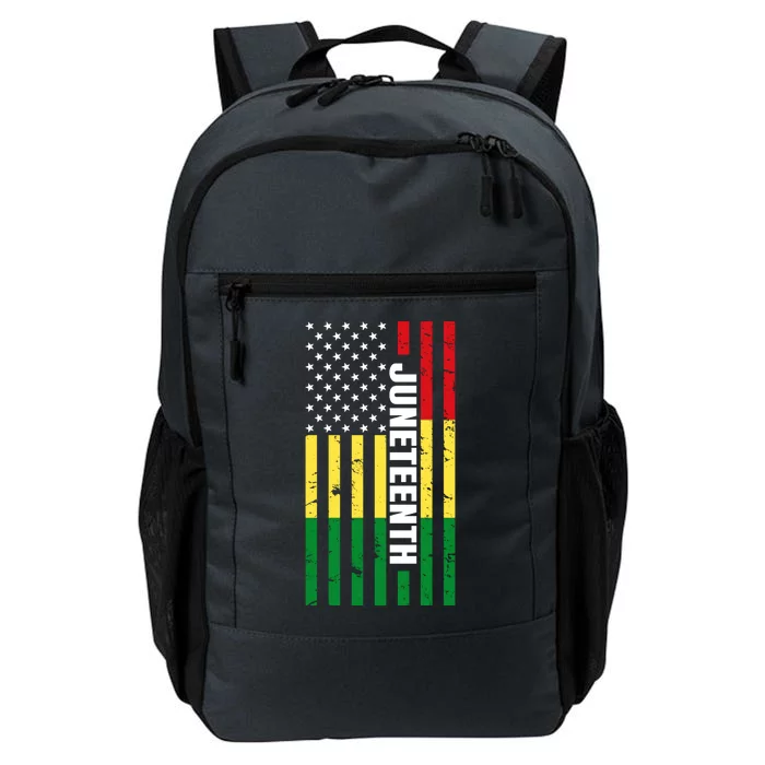 Juneteenth USA Black History Month Flag Daily Commute Backpack