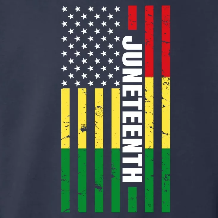 Juneteenth USA Black History Month Flag Toddler Hoodie