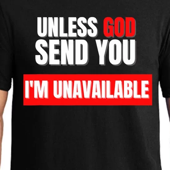 Jesus Unless God Send You Religion Christianity Jesus Pajama Set