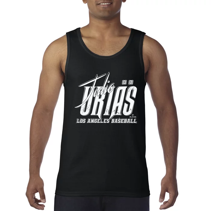 Julio Urias Los Angeles Baseball Rock Tank Top