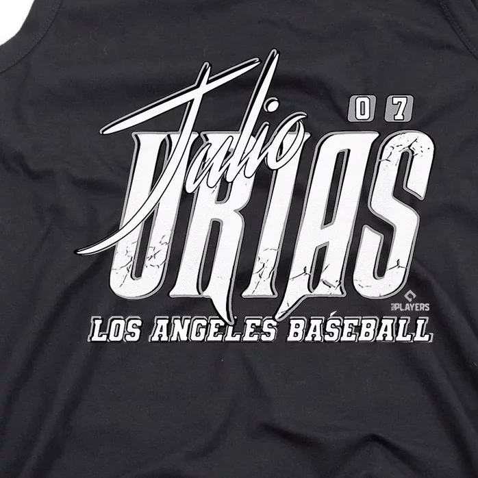 Julio Urias Los Angeles Baseball Rock Tank Top