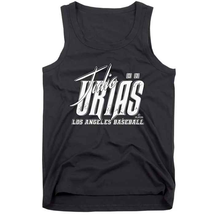 Julio Urias Los Angeles Baseball Rock Tank Top