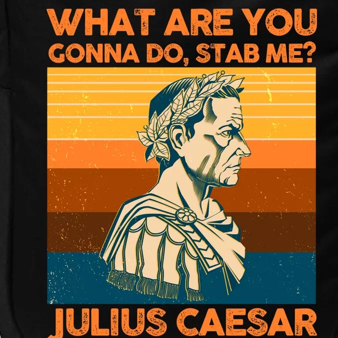 Julius Caesar What Are You Gonna Do Stab Me? Impact Tech Backpack