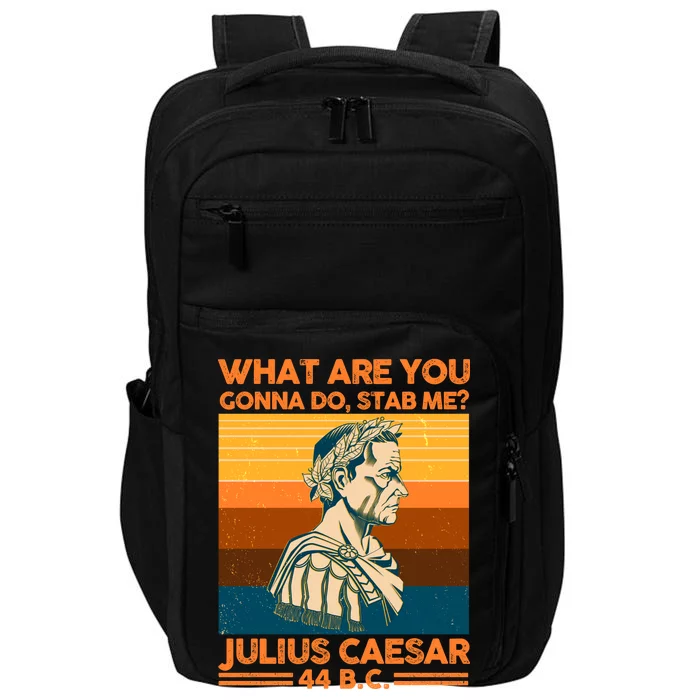 Julius Caesar What Are You Gonna Do Stab Me? Impact Tech Backpack