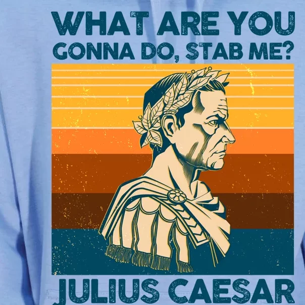 Julius Caesar What Are You Gonna Do Stab Me? Unisex Surf Hoodie