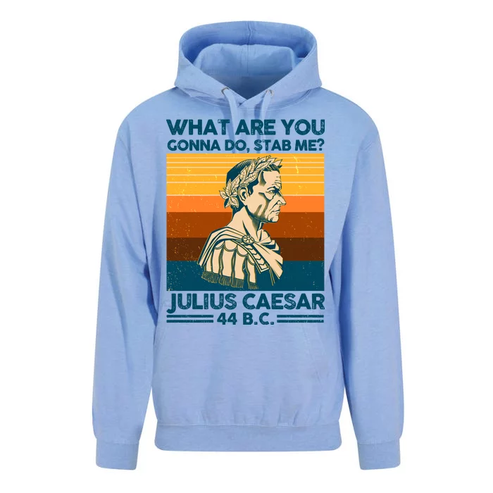 Julius Caesar What Are You Gonna Do Stab Me? Unisex Surf Hoodie