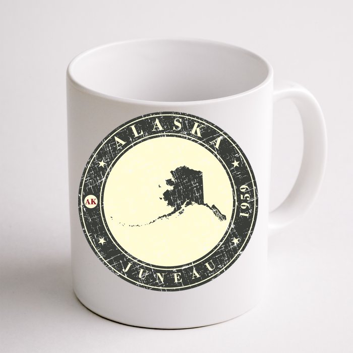 Juneau Alaska Retro Front & Back Coffee Mug