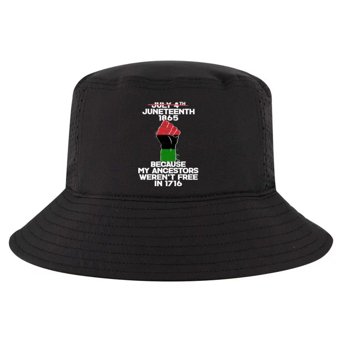 Juneteenth 1865 American African Freedom Day Cool Comfort Performance Bucket Hat