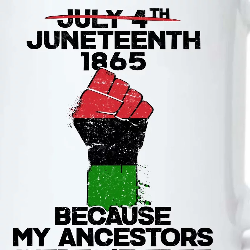 Juneteenth 1865 American African Freedom Day Black Color Changing Mug