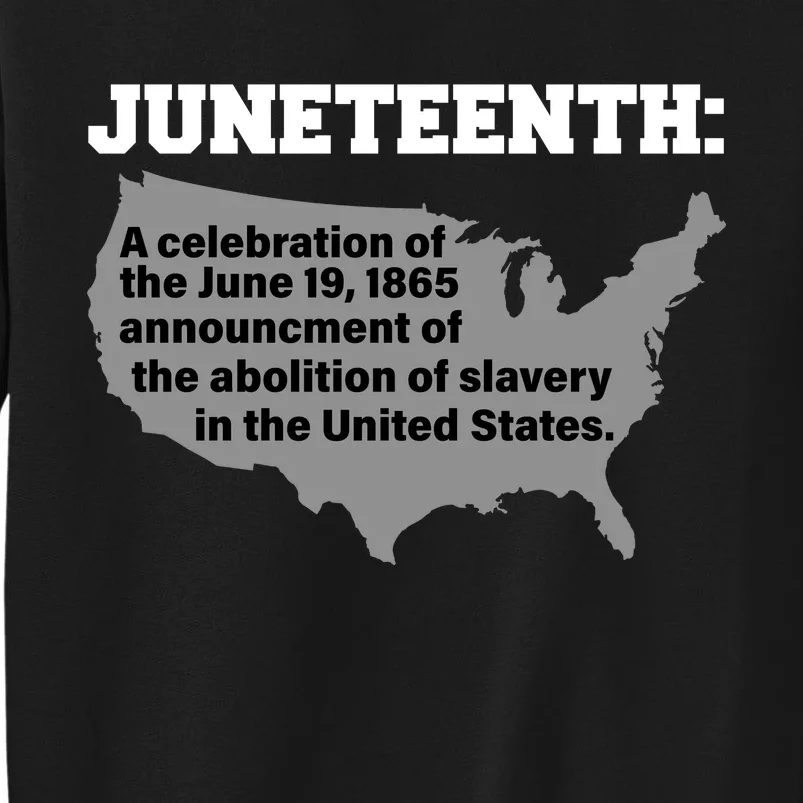 Juneteenth 1865 Celebrates Black African American Sweatshirt