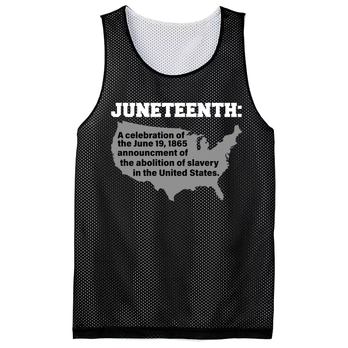 Juneteenth 1865 Celebrates Black African American Mesh Reversible Basketball Jersey Tank