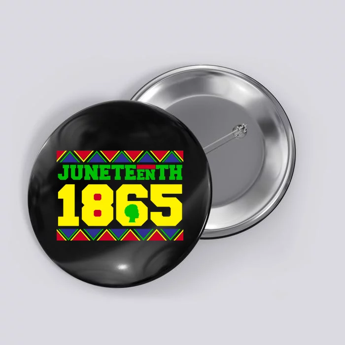 Juneteenth 1865 Independence Day Button