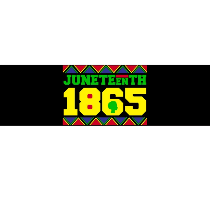 Juneteenth 1865 Independence Day Bumper Sticker