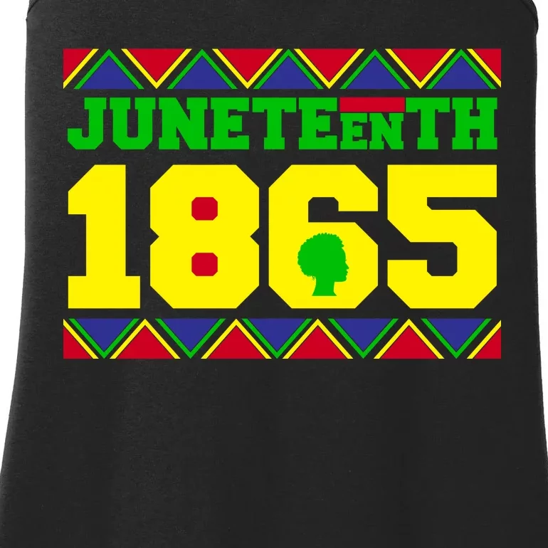 Juneteenth 1865 Independence Day Ladies Essential Tank