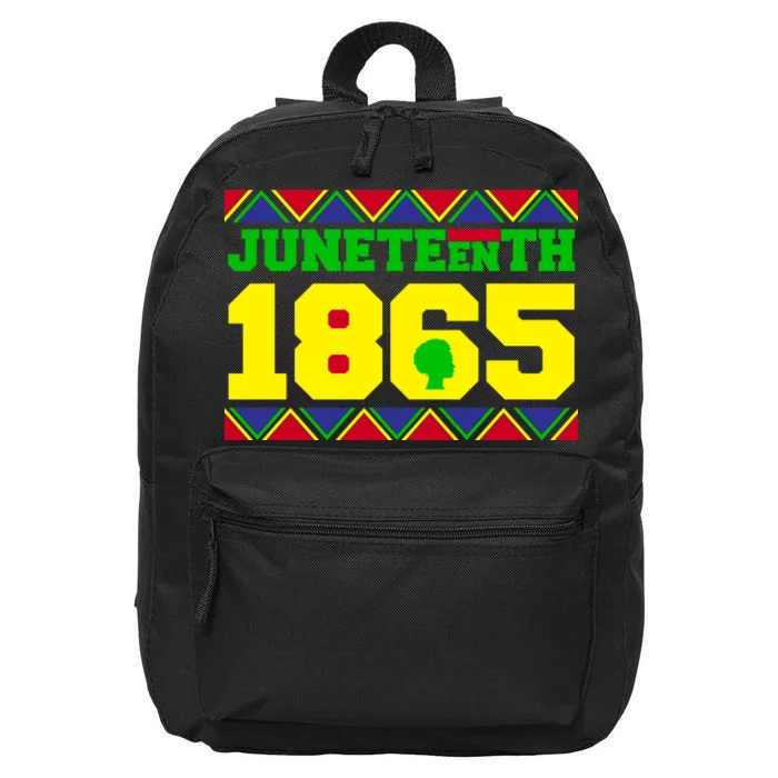 Juneteenth 1865 Independence Day 16 in Basic Backpack