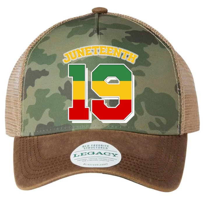 Juneteenth 19 Nineteen Jersey Legacy Tie Dye Trucker Hat