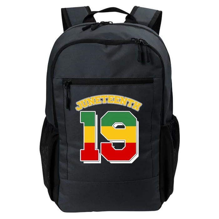 Juneteenth 19 Nineteen Jersey Daily Commute Backpack