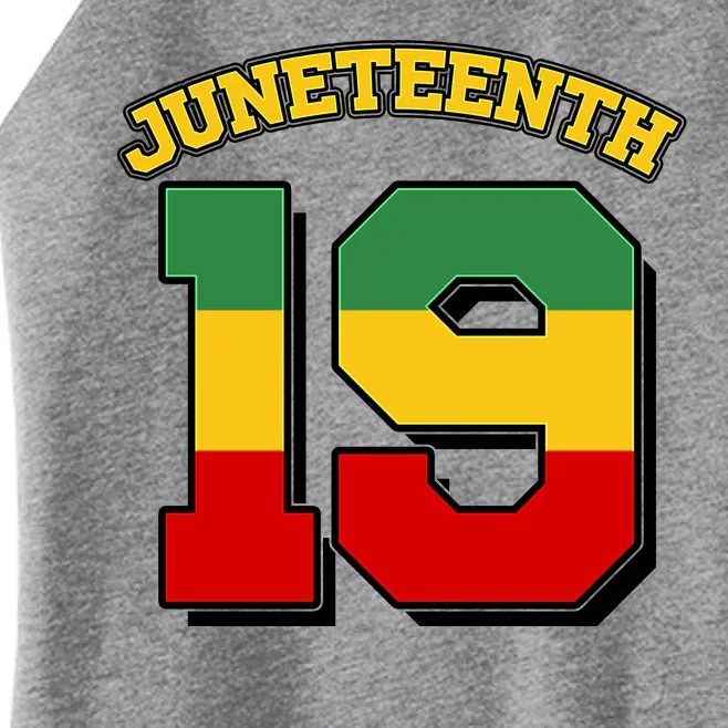 Juneteenth 19 Nineteen Jersey Women’s Perfect Tri Rocker Tank